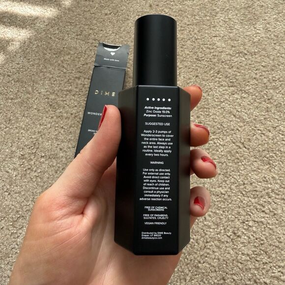 DIME Beauty Wonderscreen SPF 30 Mineral Sunscreen Non-Whitening Sun Block NEW - Picture 8 of 11